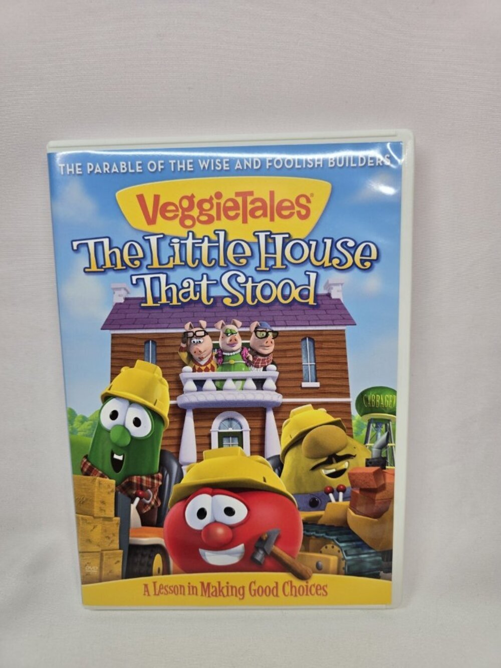 Veggie Tales The Little House That Stood Making Good Choices DVD.